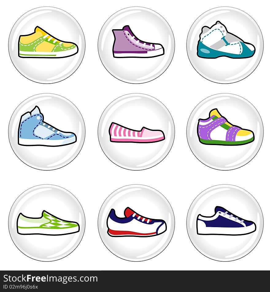 Shoes icons