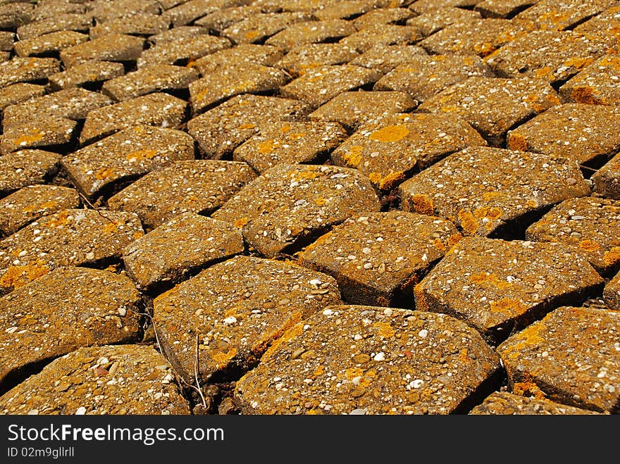 Dike stone pattern