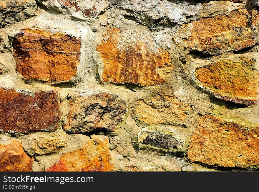 Picture of a stone wall