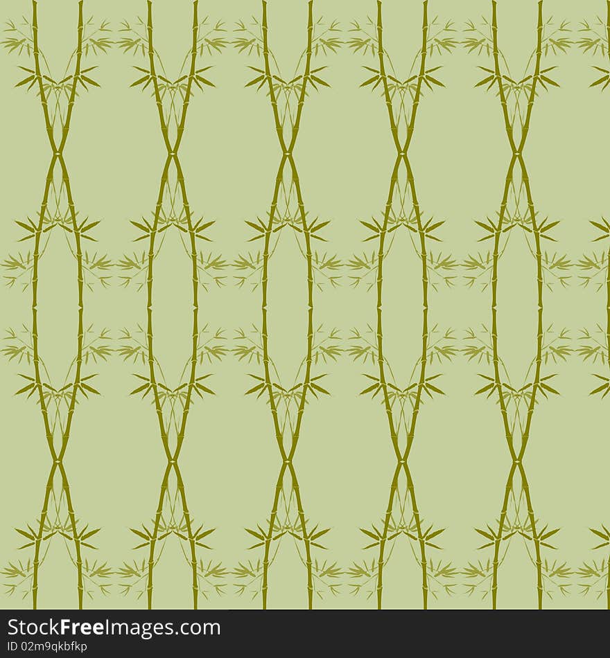 Retro Wallpaper.Seamless with bamboo branches , wallpaper background. Retro Wallpaper.Seamless with bamboo branches , wallpaper background