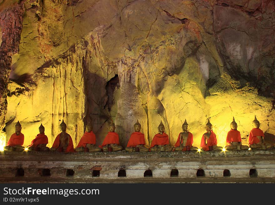 Buddha 11 in the cave. Buddha 11 in the cave