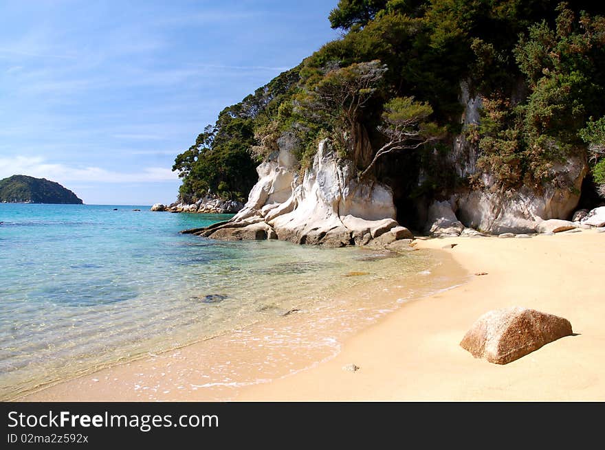 Abel Tasman National Park, New Zealand. Abel Tasman National Park, New Zealand