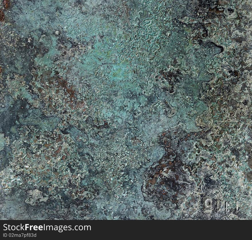 Grunge paint on metal background. Grunge paint on metal background.