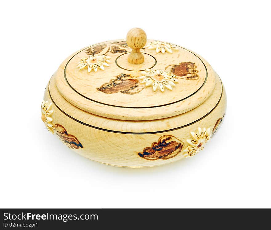 Decorative wooden box