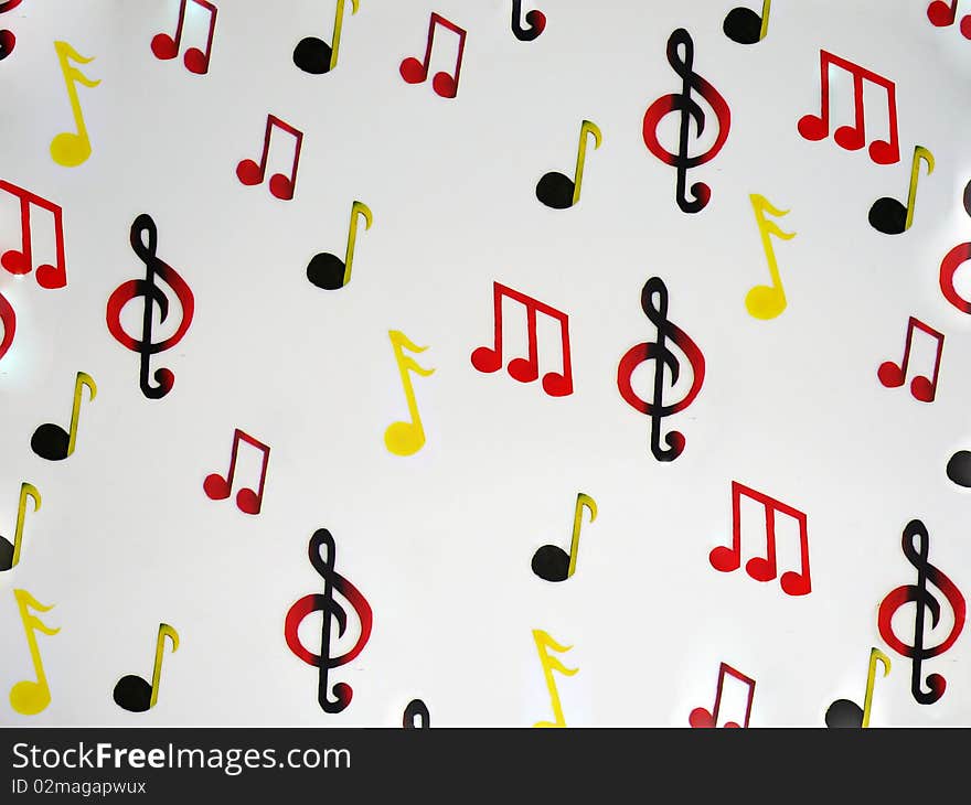 Music Note Background