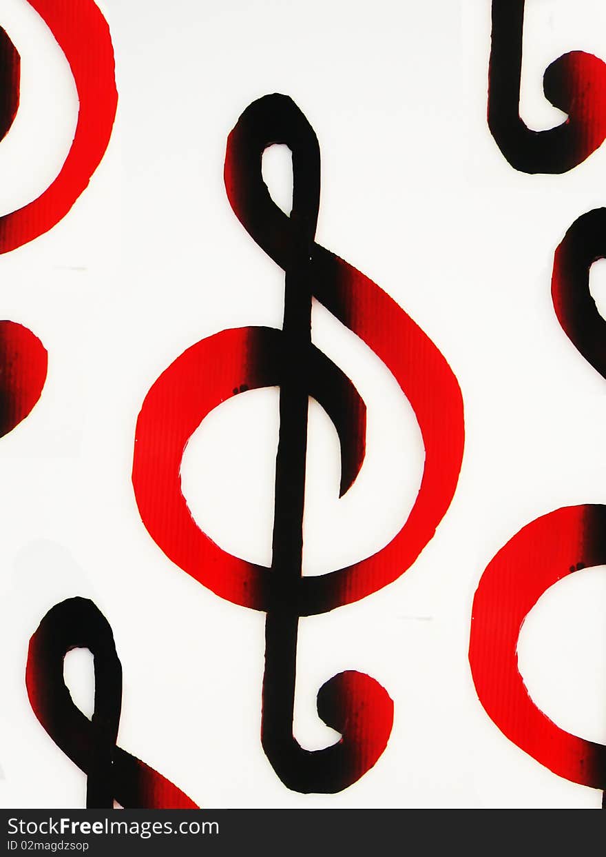 Music Note Background