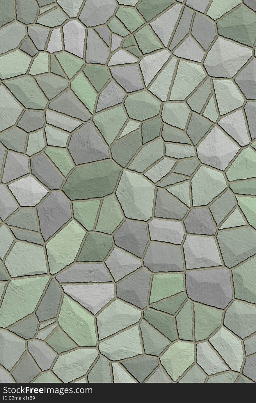 Green grey stone texture