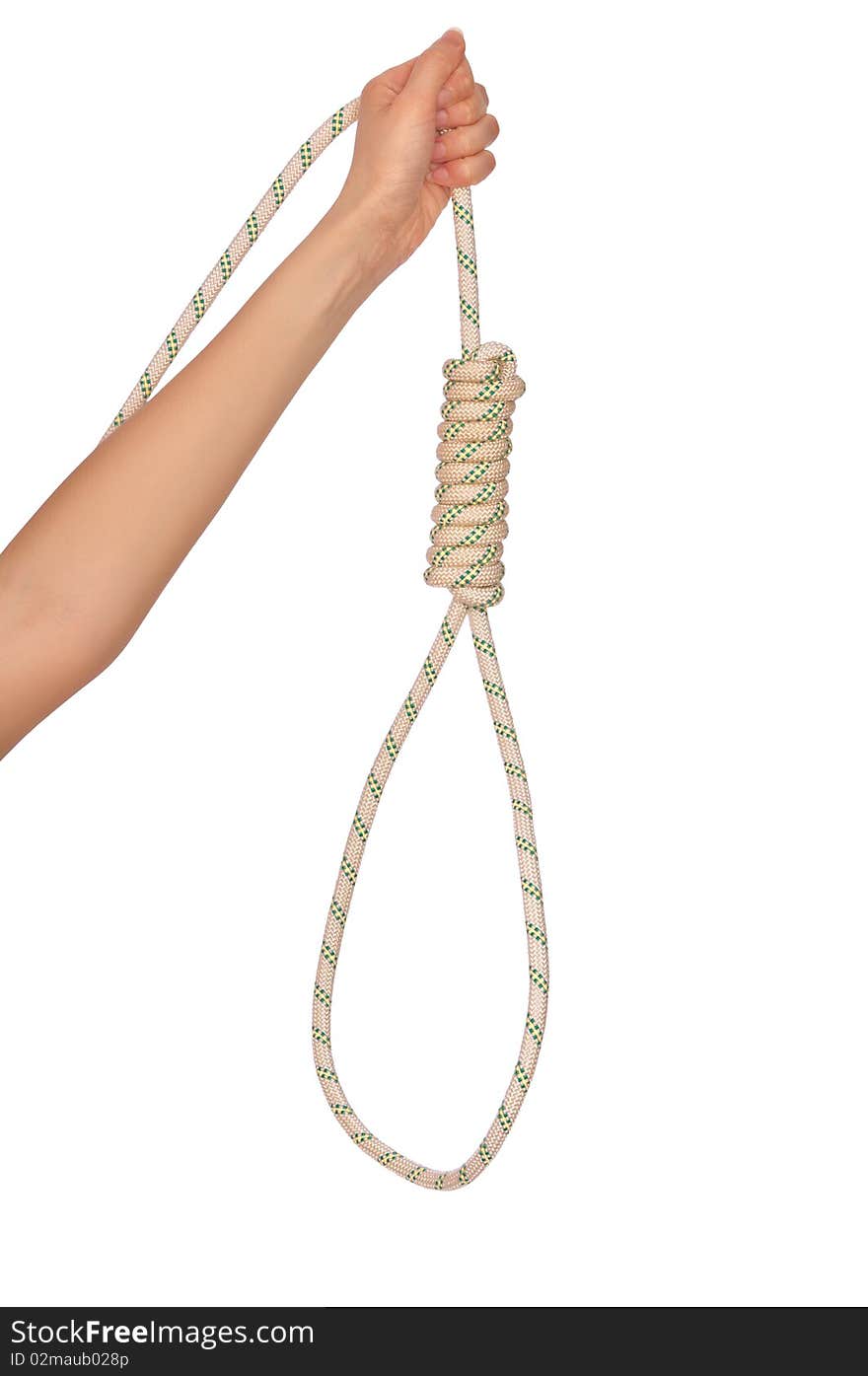 Suicide with rope