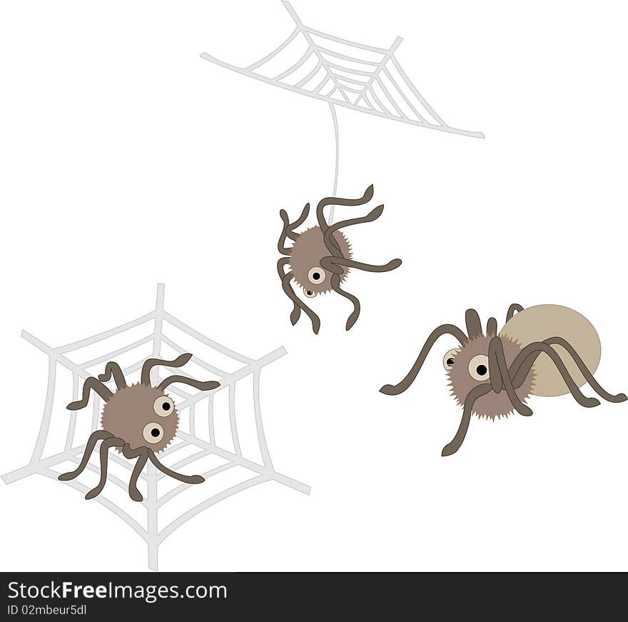 Cute  Spiders