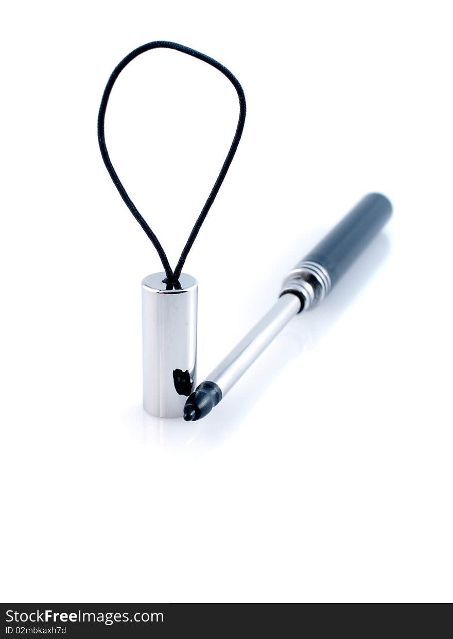 Stylus isolated on the white background