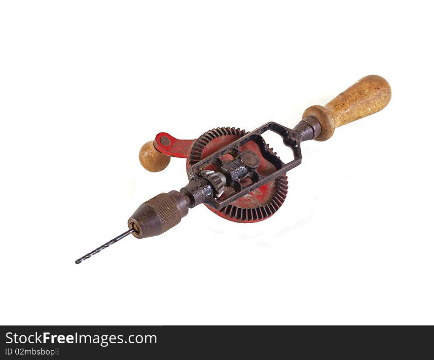 Old hand drill