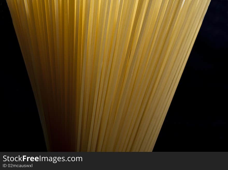 Spaghetti  lines abstract light on black background. Spaghetti  lines abstract light on black background