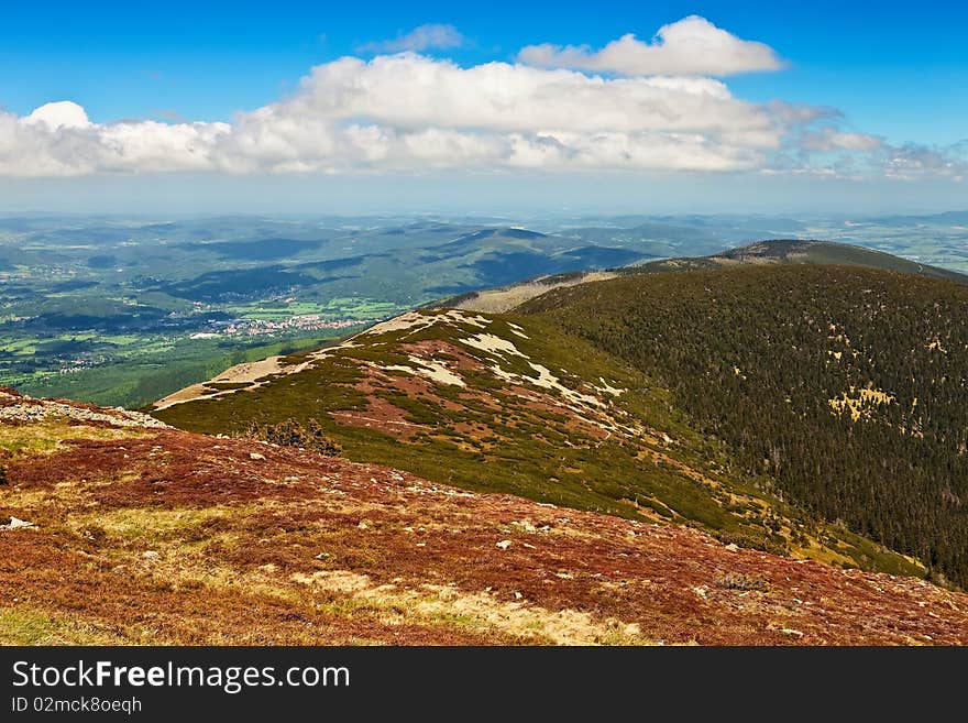 Wonderful mountains view.