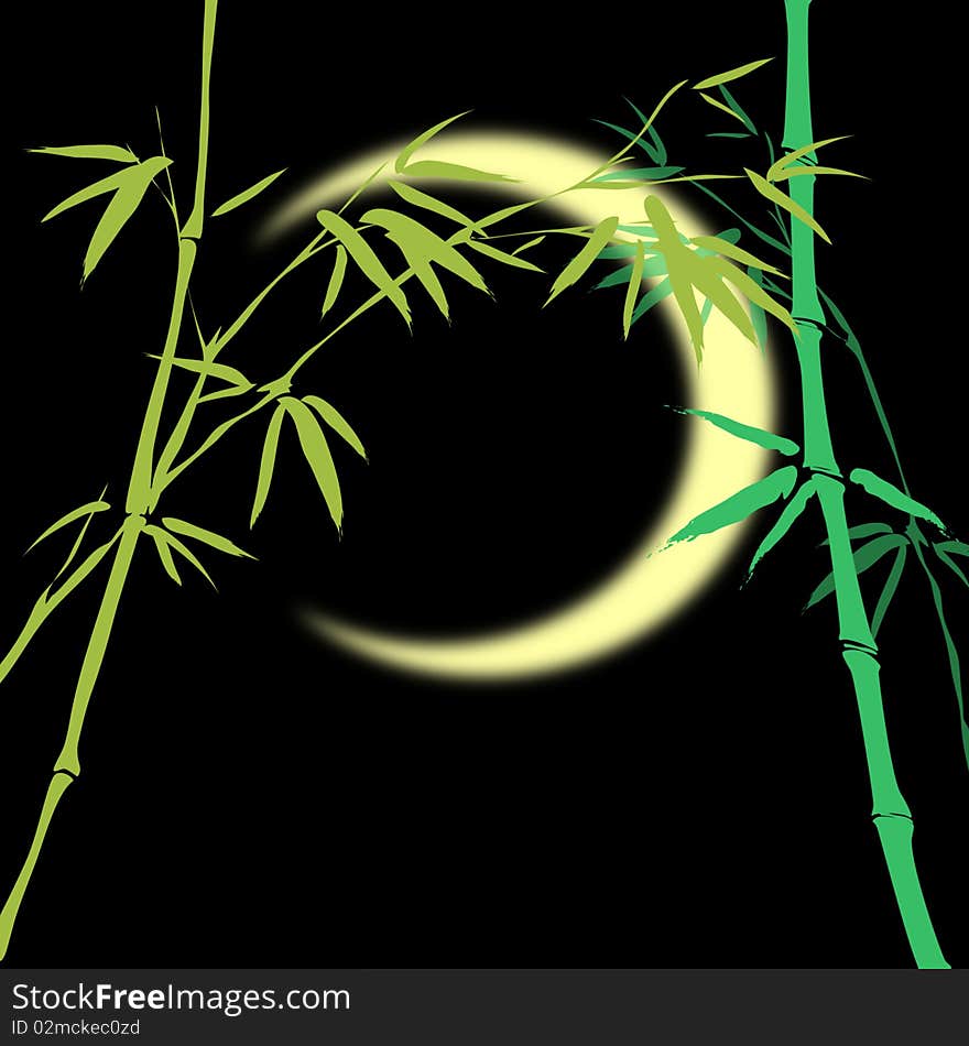 Bamboo branches