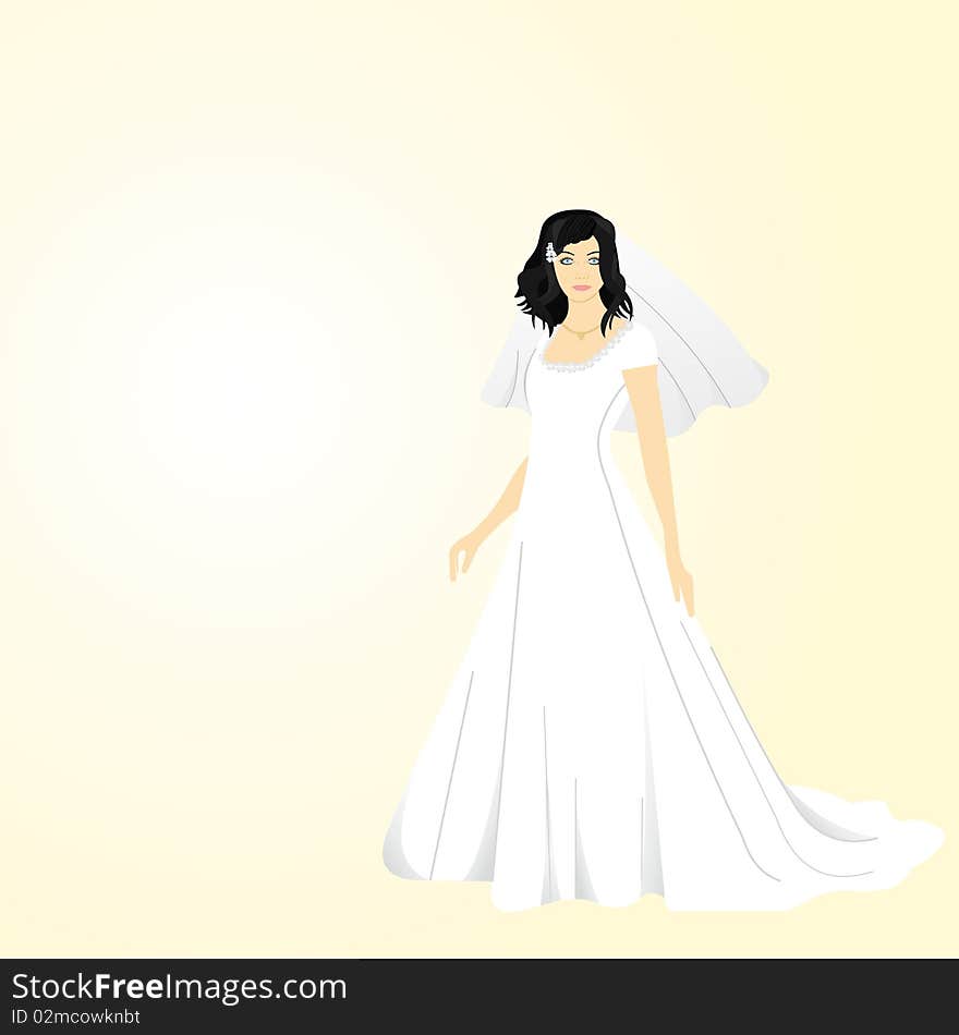 Wedding background for design invitation or card. Vector