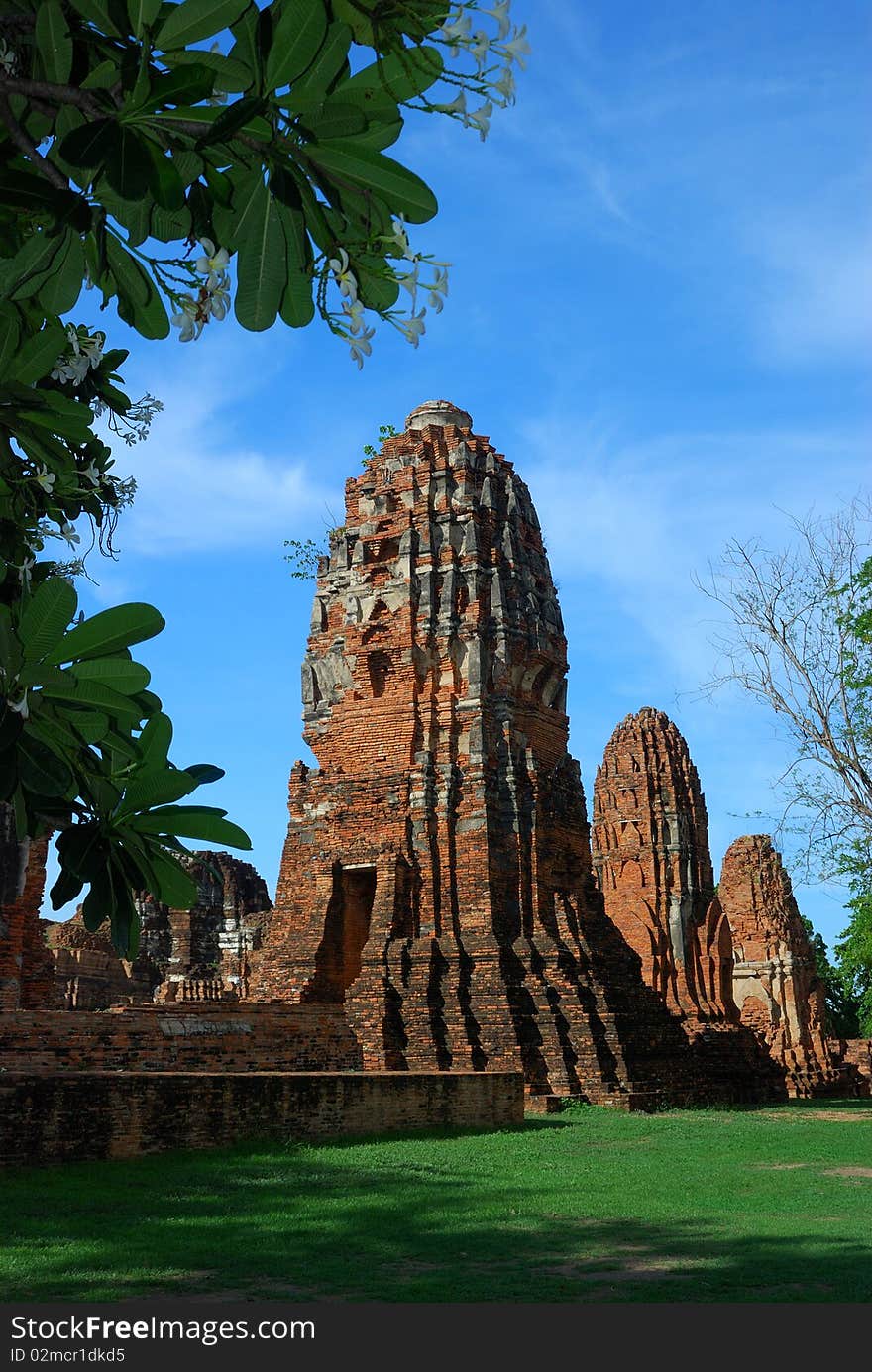 Mahatad temple Ayuttaya Thailand