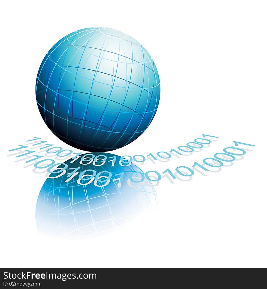 Globe is the symbol of universal human relations. Globe is the symbol of universal human relations