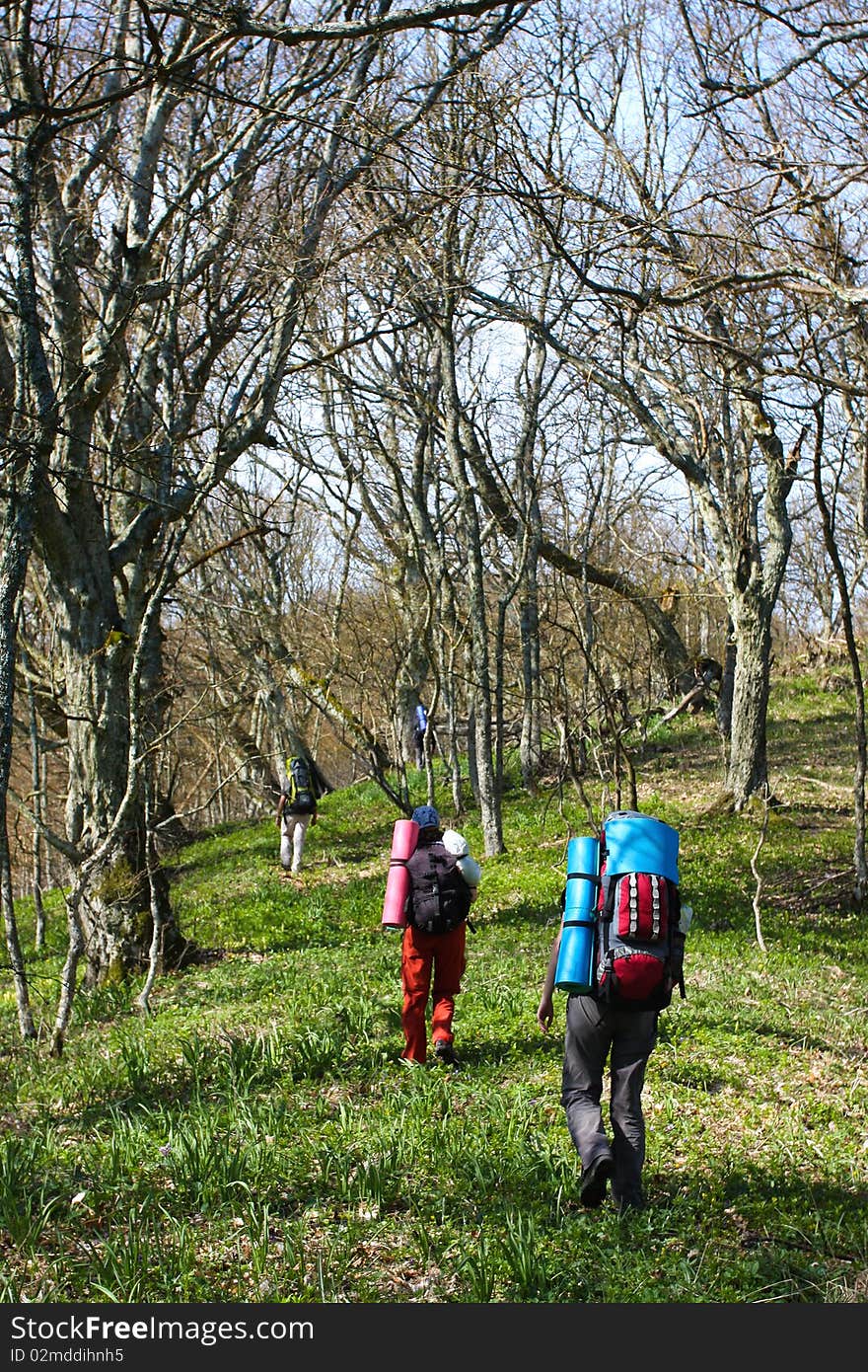 Hiking in the Crimea mountains