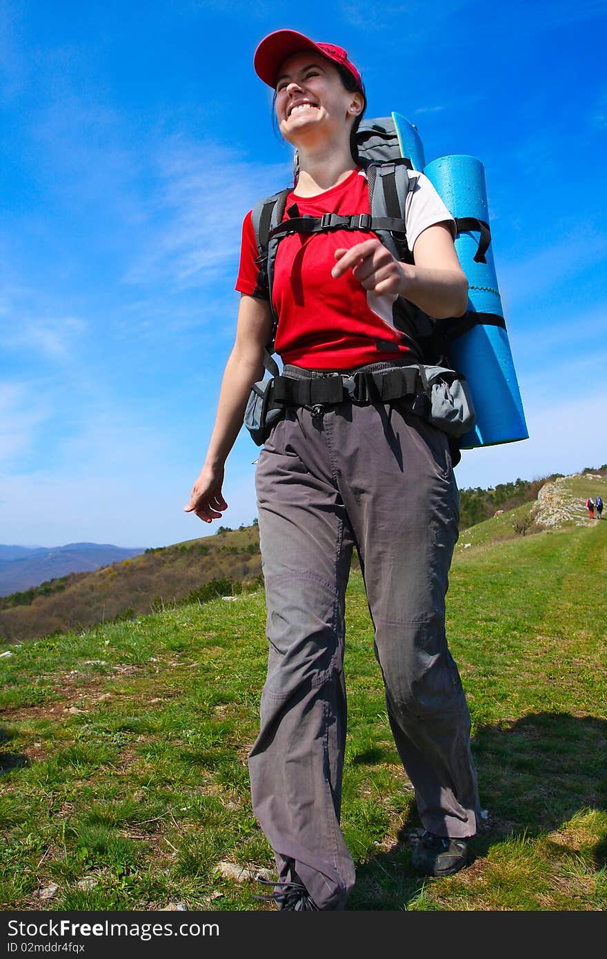 Hiking in the Crimea mountains