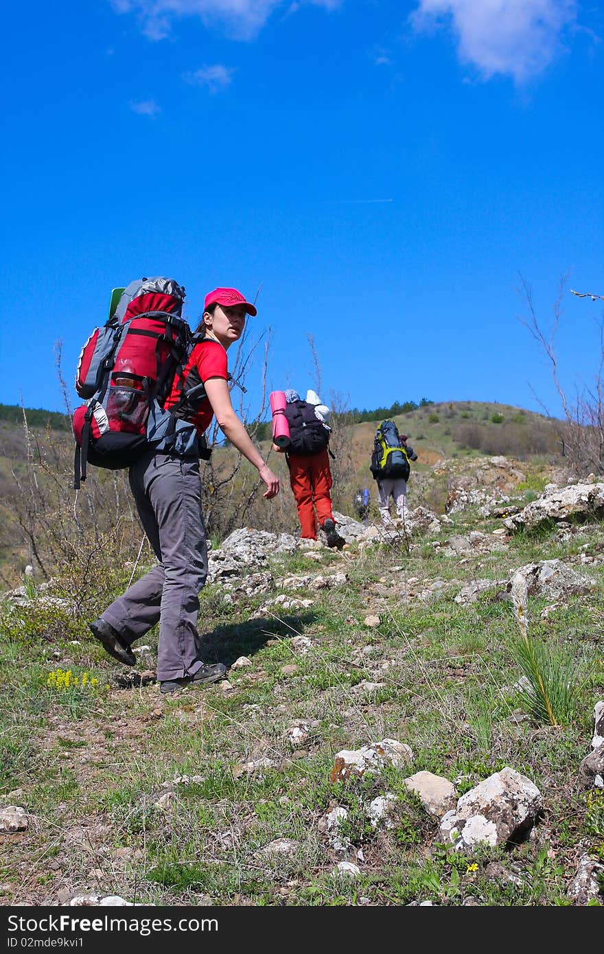 Hiking in the Crimea mountains