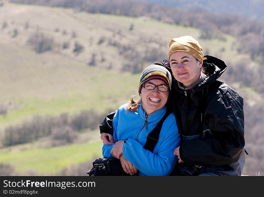 Hiking in the Crimea mountains