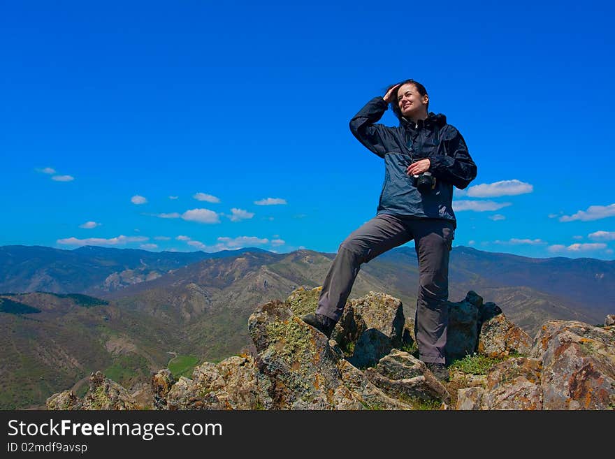 Hiking in the Crimea mountains