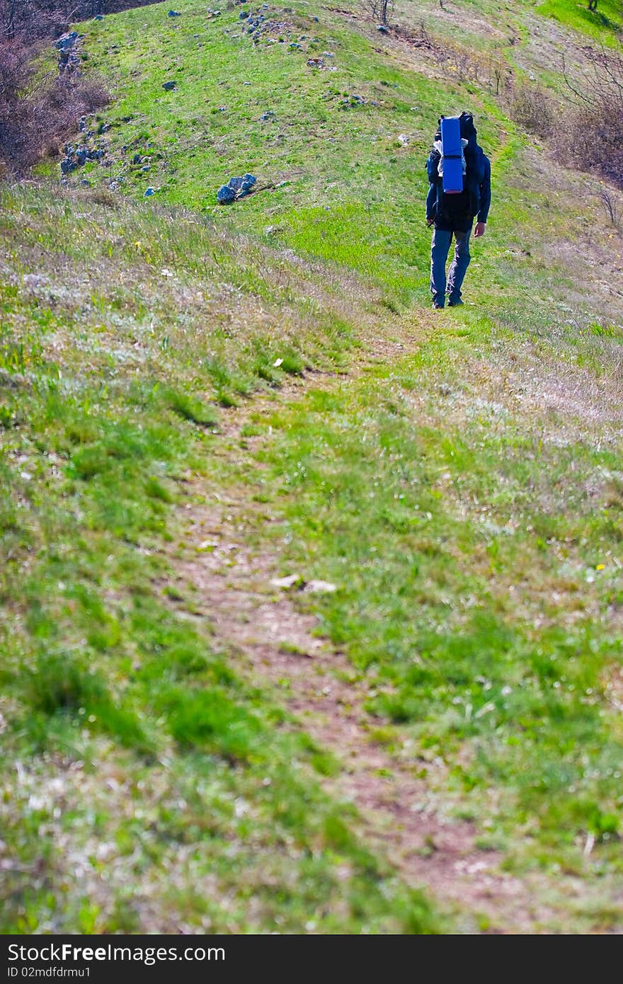 Hiking in the Crimea mountains