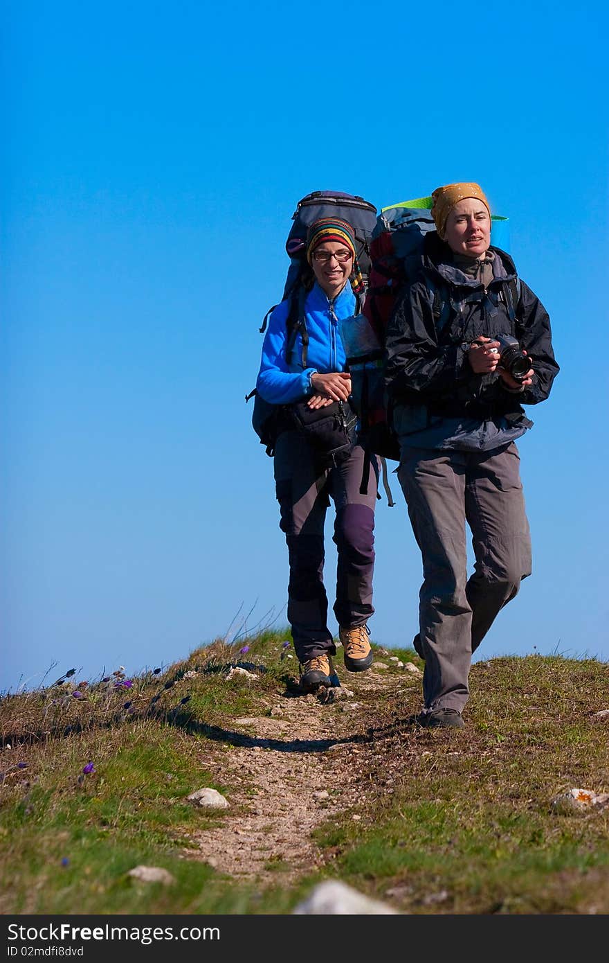 Hiking in the Crimea mountains