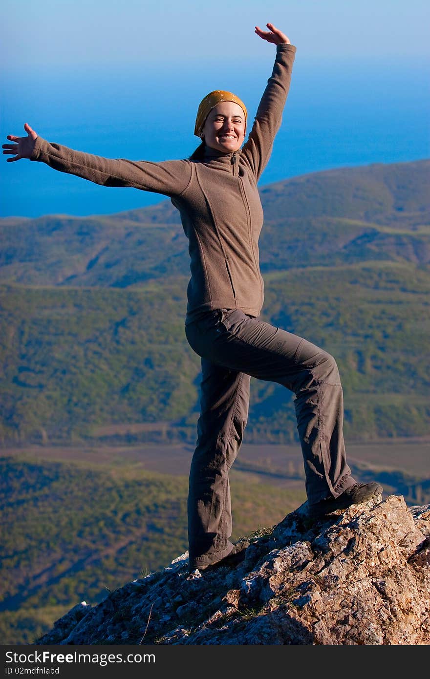 Hiking in the Crimea mountains