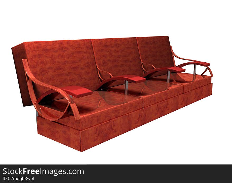 This sofa for seats on it