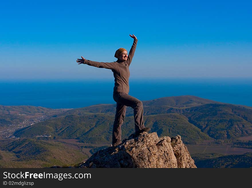 Hiking in the Crimea mountains