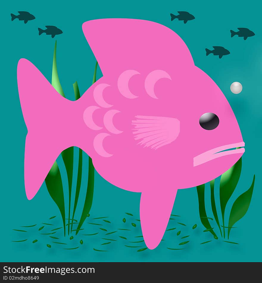 Pink fish