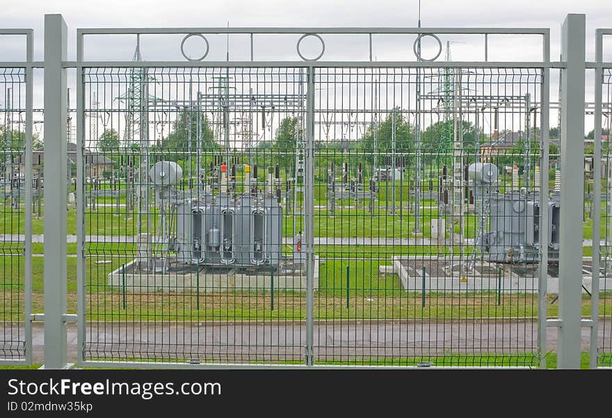 Equipment hydroelectric power station.