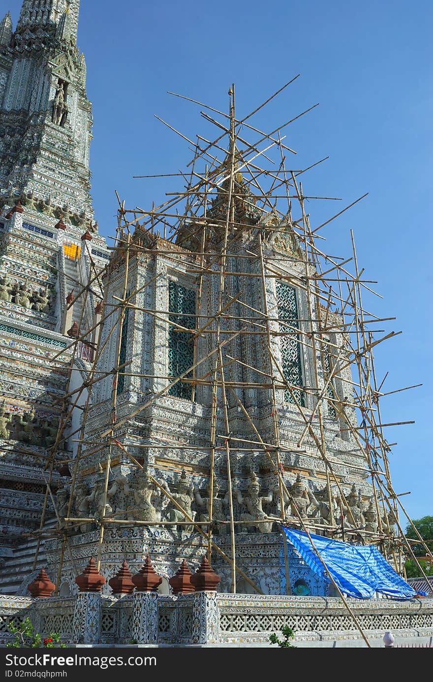 Pagoda at Wat Arun Temple Bangkok
Pagoda