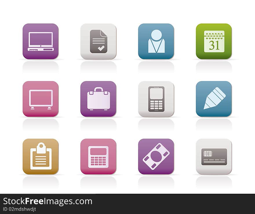 Business And Office Icons