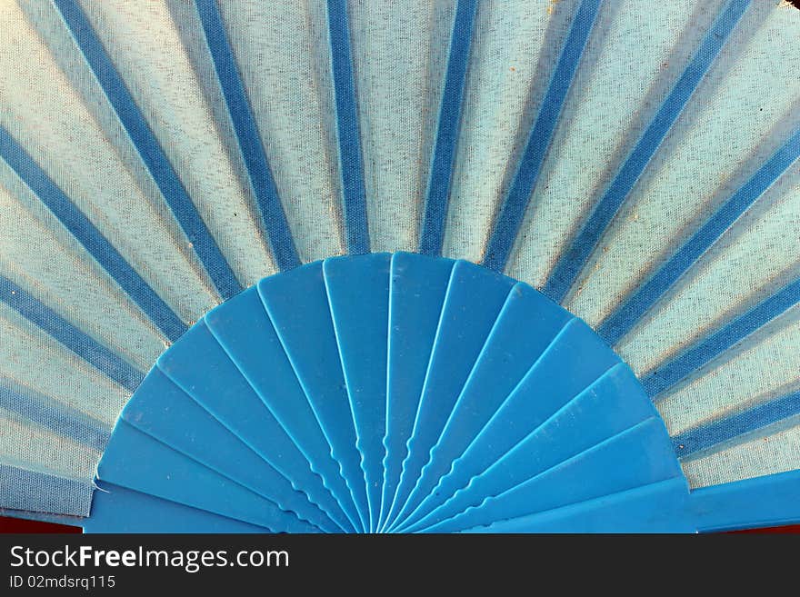 From black background, Fan, leaf, color. From black background, Fan, leaf, color