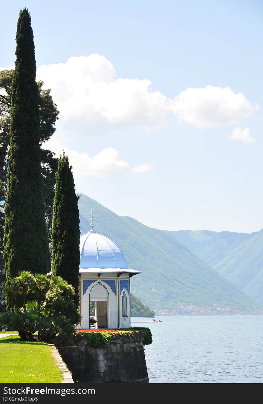 Famous Italian lake Como