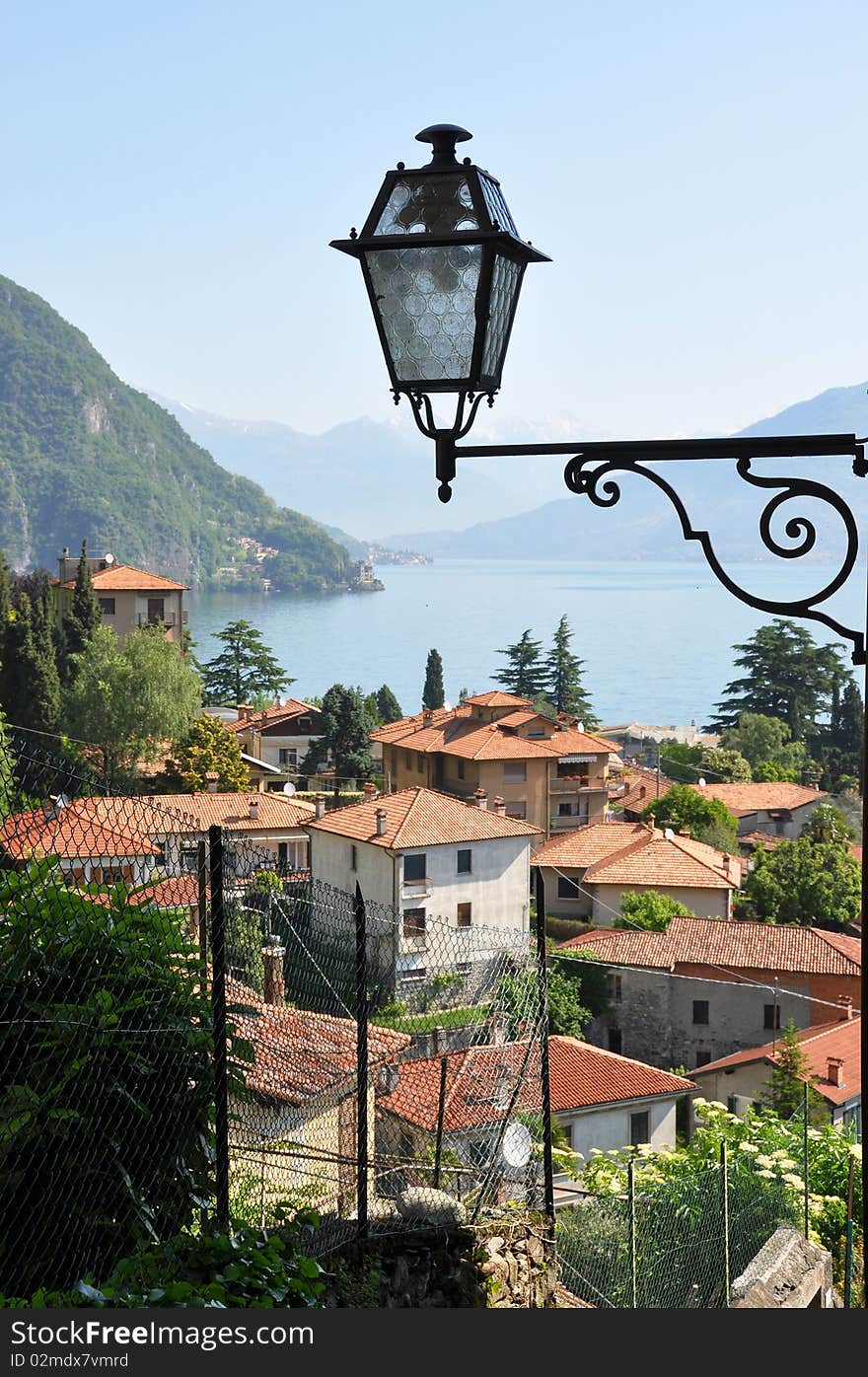 Menaggio town at famous Italian lake Como