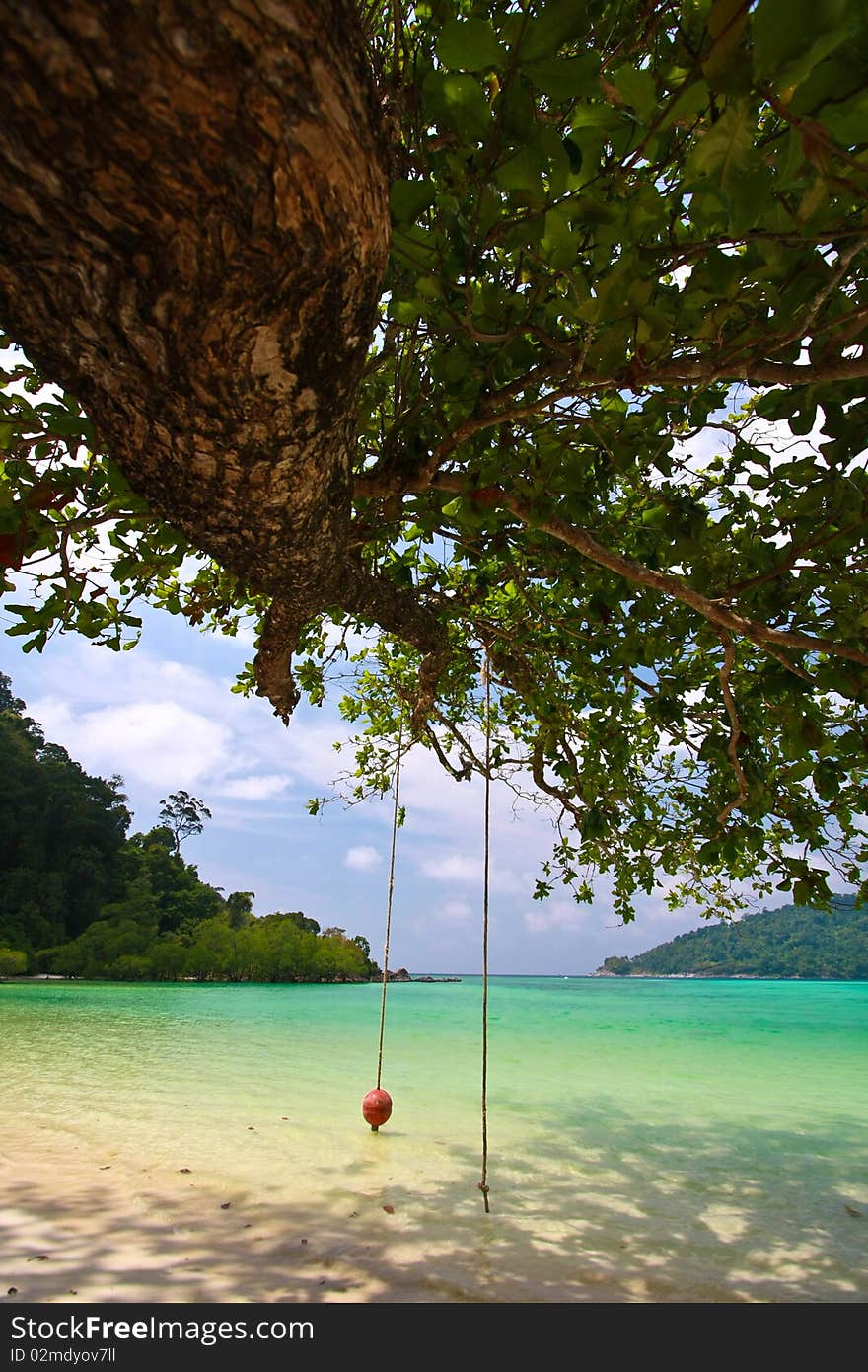 When you go holiday on the beach. When you go holiday on the beach