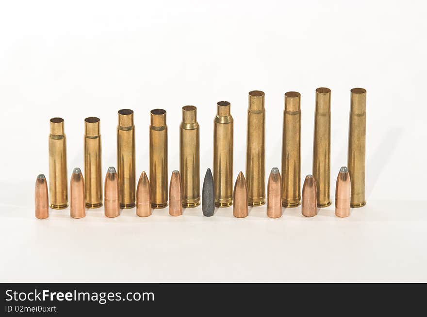 Cartridges and ammunition for long weapon of great caliber. Cartridges and ammunition for long weapon of great caliber