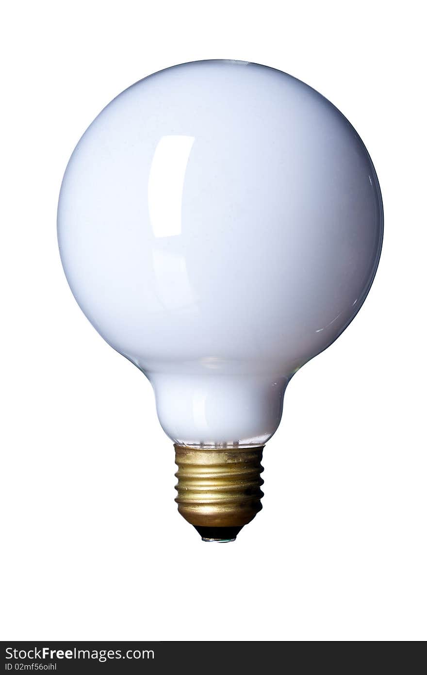 Light Bulb isolated on white background. Light Bulb isolated on white background