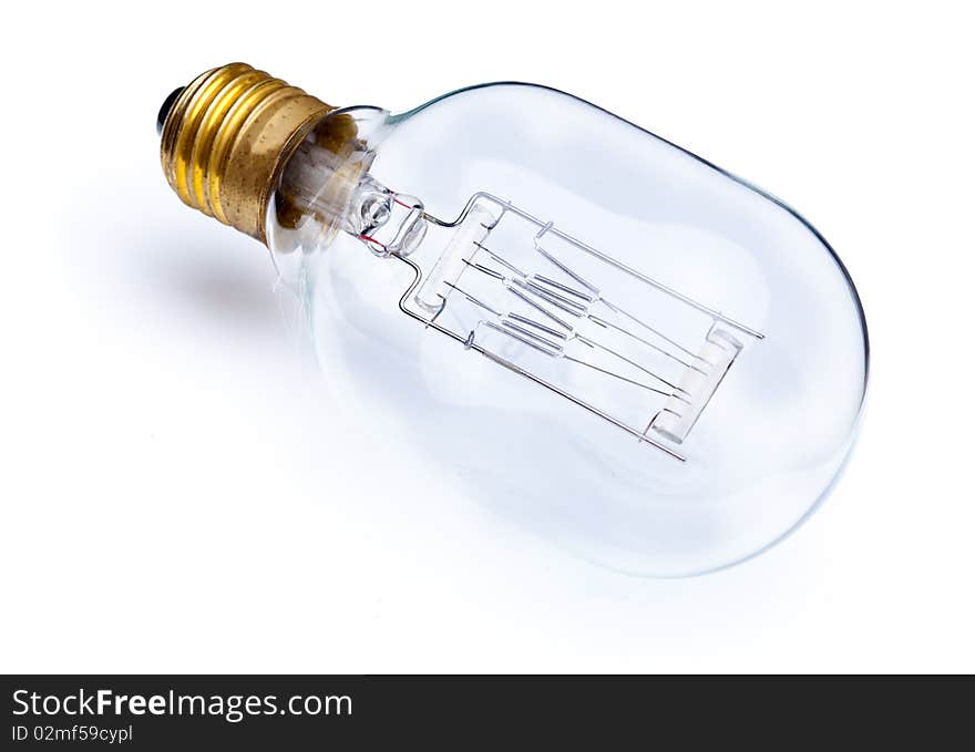 Light Bulb isolated on white background. Light Bulb isolated on white background