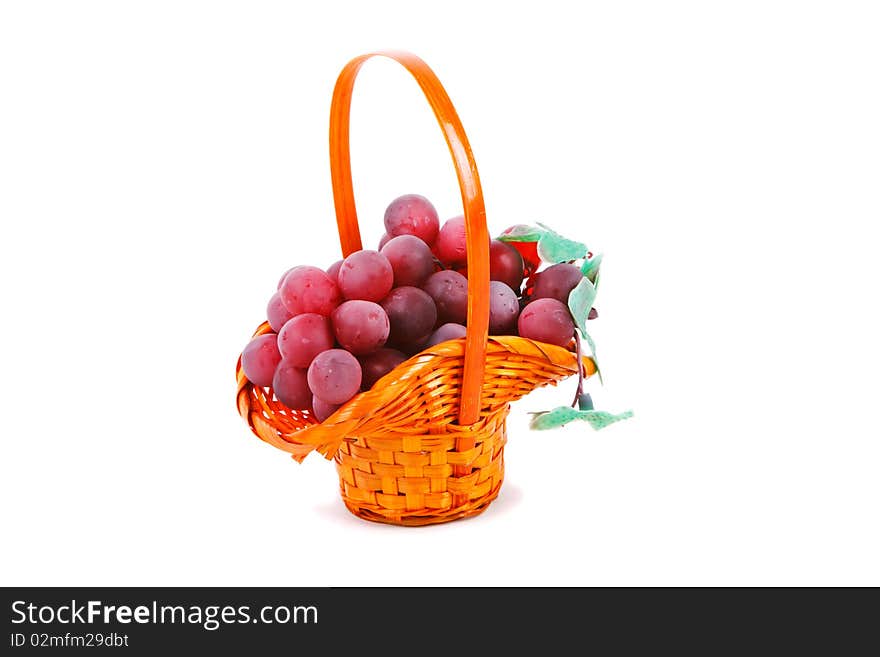 Basket of grapes