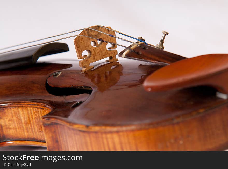 Violin Closeup