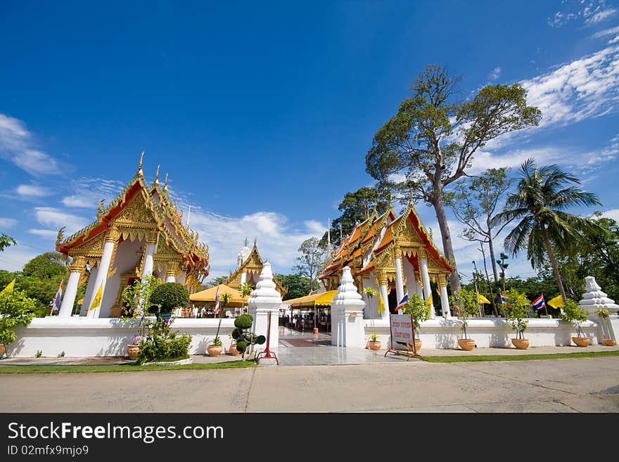 Wat in Ayutthaya, Thailand