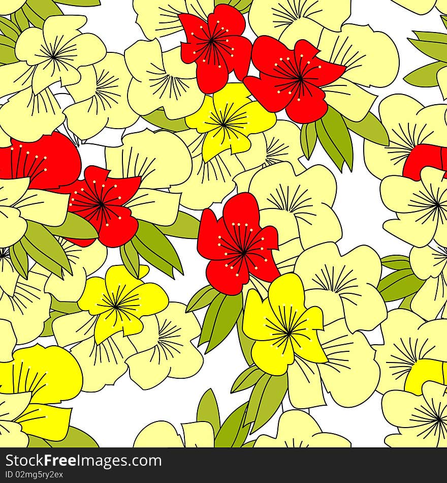 Colorful seamless pattern