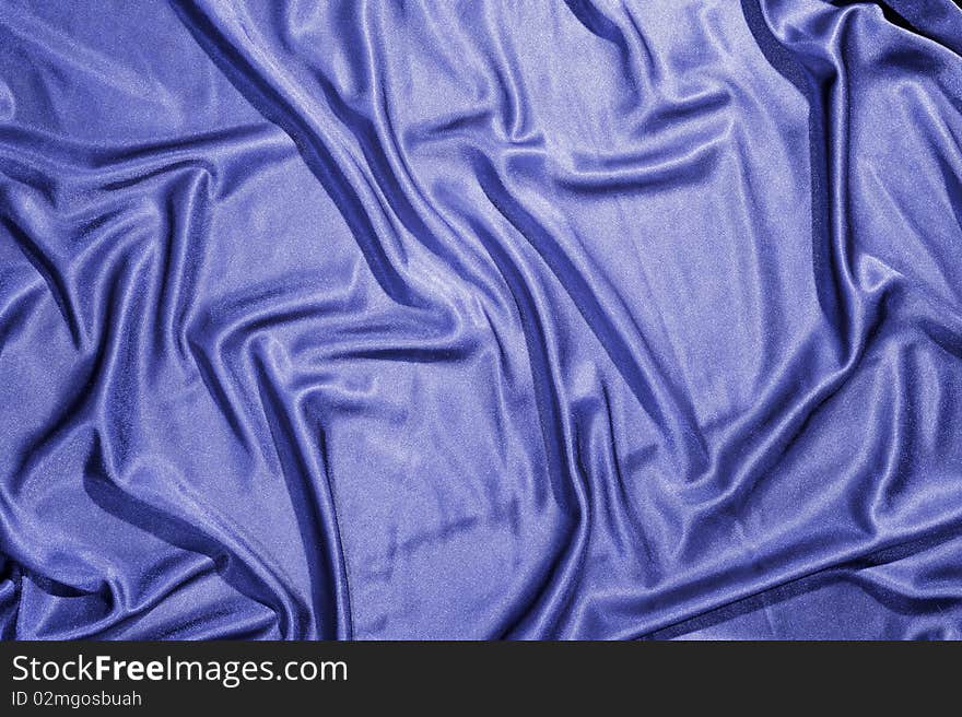 Cloth background in blue color