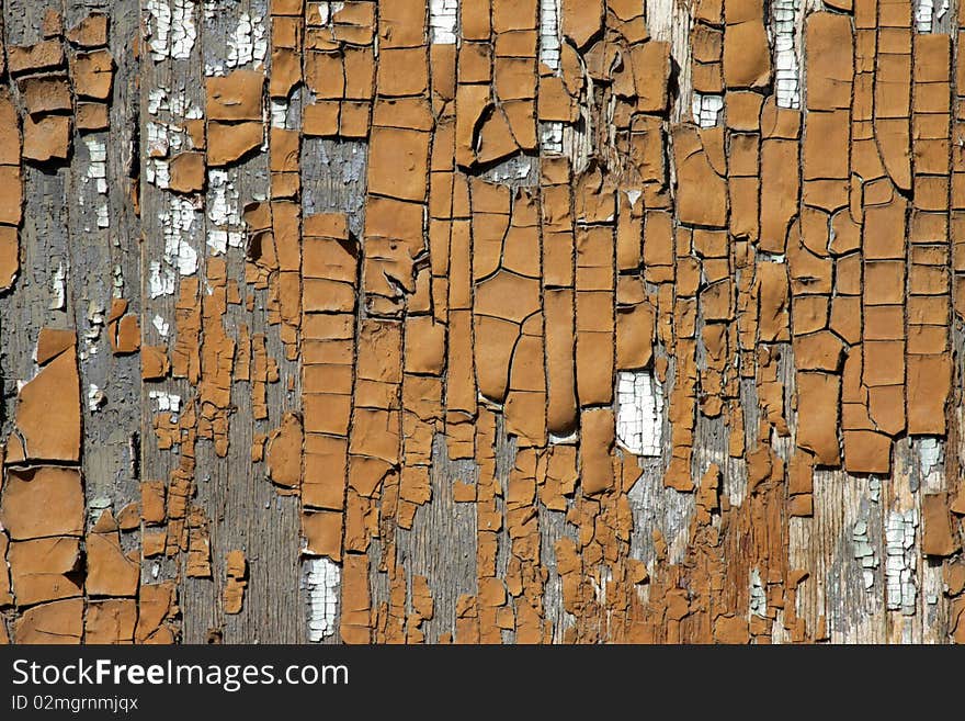 The cracked old paint a seamless background. The cracked old paint a seamless background