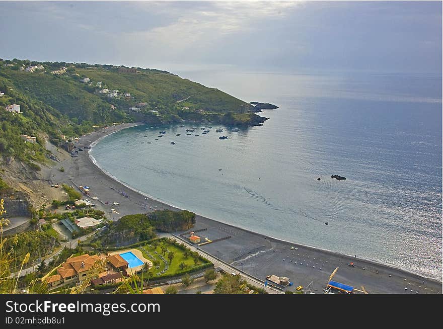 Italian coastline