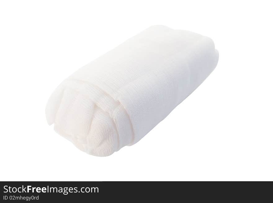 Bandage on a white background